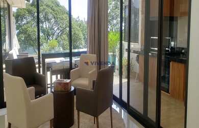 Imagem: A casa em condomínio possui 4 Dormitórios, 3 Banheiros, 2