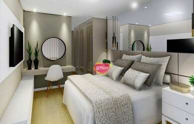 Imagem: O apartamento possui 2 Dormitórios, 2 Banheiros, 1 Vaga na