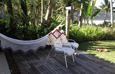 Imagem: A casa em condomínio possui 4 Dormitórios, 4 Banheiros, 2