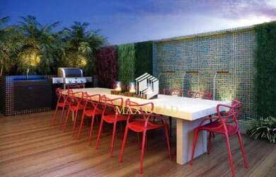 Imagem: O apartamento possui 1 Dormitório, 1 Banheiro, 1 Vaga na garagem