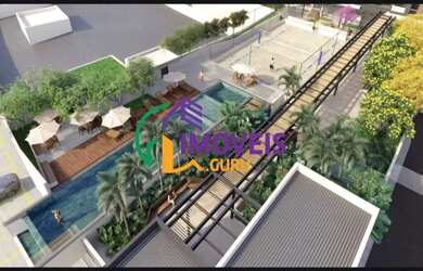 Imagem: O apartamento possui 1 Dormitório, 1 Banheiro, 1 Vaga na garagem