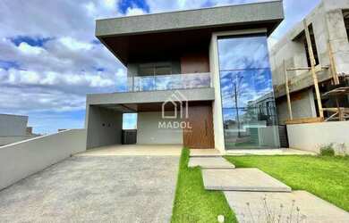 Imagem: A casa em condomínio possui 3 Dormitórios, 4 Banheiros, 4