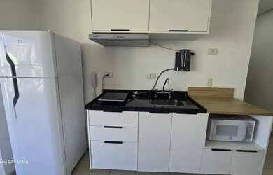 Imagem: O apartamento possui 1 Dormitório, 1 Banheiro, 27m² de Área