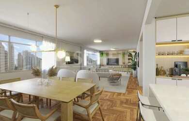 Imagem: O apartamento possui 3 Dormitórios, 5 Banheiros, 2 Vagas na