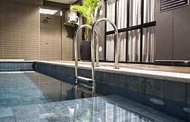 Imagem: O apartamento na cobertura possui 3 Dormitórios, 4 Banheiros