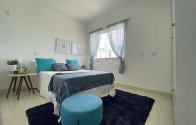 Imagem: A casa em condomínio possui 3 Dormitórios, 3 Banheiros, 2