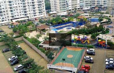 Imagem: O apartamento na cobertura possui 4 Dormitórios, 3 Banheiros