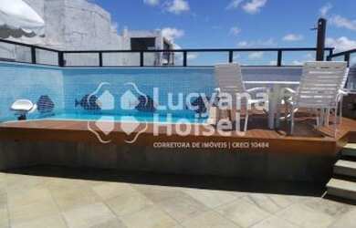 Imagem: O apartamento na cobertura possui 3 Dormitórios, 3 Banheiros