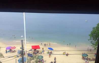 Imagem 6: Apto Ibicui beira mar. Vista para o mar, 2 Banheirose1 Dormitório