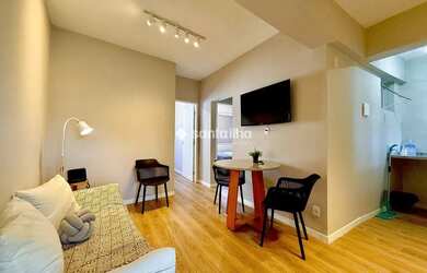 Imagem: O apartamento possui 2 Dormitórios, 1 Banheiro, 58m² de Área