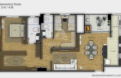 Imagem 2: Apartamento Padrão em Ponta Grossa