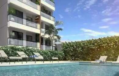 Imagem: O apartamento possui 1 Dormitório, 2 Banheiros, 2 Vagas na