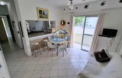 Imagem: O apartamento possui 1 Dormitório, 1 Banheiro, 1 Vaga na garagem