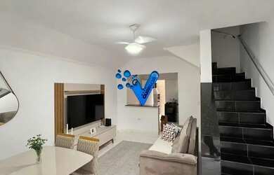 Imagem: A casa em condomínio possui 2 Dormitórios, 1 Banheiro, 1 Vaga