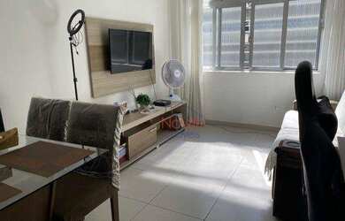 Imagem: O apartamento possui 1 Dormitório, 1 Banheiro, 51m² de Área