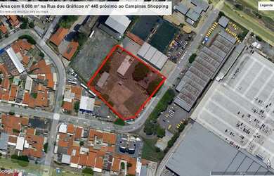 Imagem: O terreno possui 6000m² de Área e está localizado em Jardim