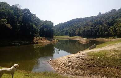 Imagem 1: Rancho pescarias em frente ao poção 120 mil reais