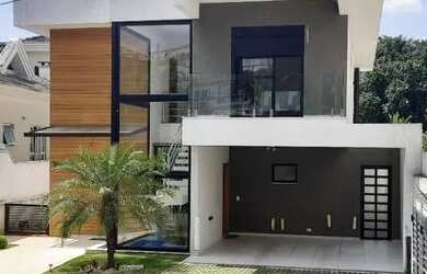 Imagem: A casa em condomínio possui 4 Dormitórios, 5 Banheiros, 5