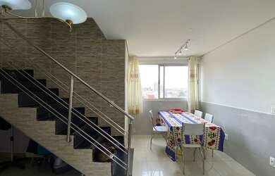 Imagem: O apartamento na cobertura possui 3 Dormitórios, 3 Banheiros