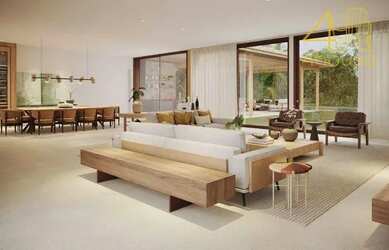 Imagem: A casa possui 5 Dormitórios, 5 Banheiros, 4 Vagas na garagem