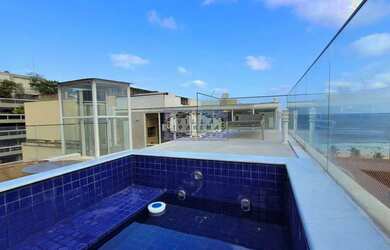 Imagem: O apartamento na cobertura possui 5 Dormitórios, 5 Banheiros