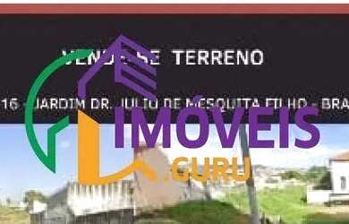 Imagem: O terreno à venda possui e está localizado em Jardim Recreio