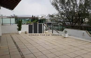 Imagem: O apartamento na cobertura possui 4 Dormitórios, 4 Banheiros