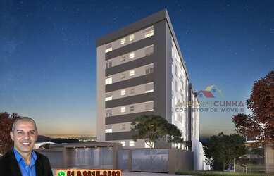 Imagem: O apartamento possui 2 Dormitórios, 2 Banheiros, 2 Vagas na