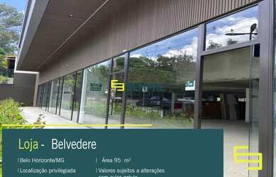 Imagem: O depósito possui 96m² de Área e está localizado em Belvedere