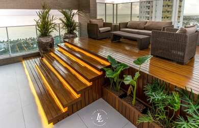 Imagem: O apartamento possui 4 Dormitórios, 5 Banheiros, 5 Vagas na