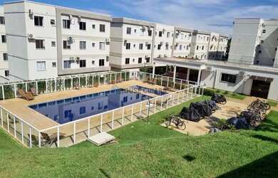 Imagem: O apartamento possui 2 Dormitórios, 1 Banheiro, 2 Vagas na