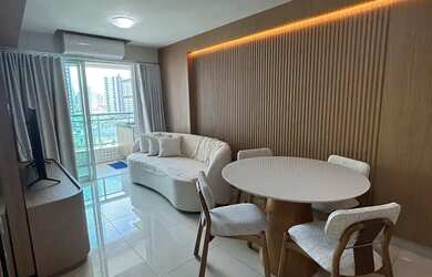 Imagem: O apartamento possui 1 Dormitório, 1 Banheiro, 1 Vaga na garagem