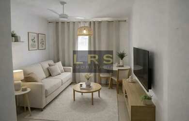 Imagem: O apartamento possui 2 Dormitórios, 1 Banheiro e 50m² de Área