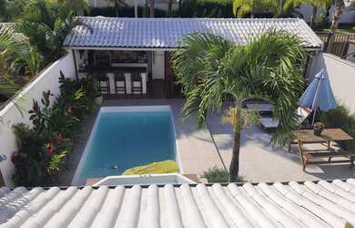 Imagem: A casa em condomínio possui 3 Dormitórios, 4 Banheiros, 2