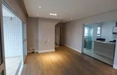 Imagem: O apartamento na cobertura possui 4 Dormitórios, 3 Banheiros