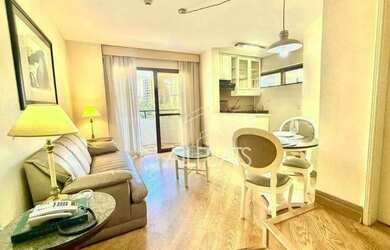 Imagem: O studio possui 1 Dormitório, 1 Banheiro, 1 Vaga na garagem