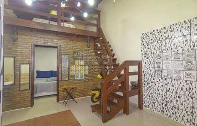 Imagem: A casa possui 2 Dormitórios, 1 Banheiro, 3 Vagas na garagem