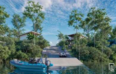 Imagem: O terreno possui 8.400m² de Área e está localizado em Tarumã