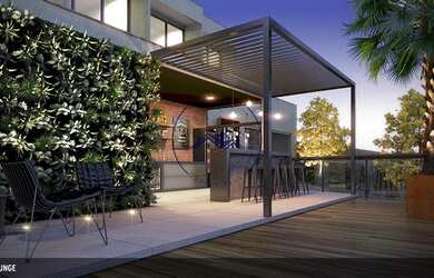 Imagem: A casa em condomínio possui 2 Dormitórios, 3 Banheiros, 2