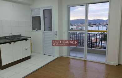 Imagem: O apartamento possui 2 Dormitórios, 1 Banheiro, 1 Vaga na garagem