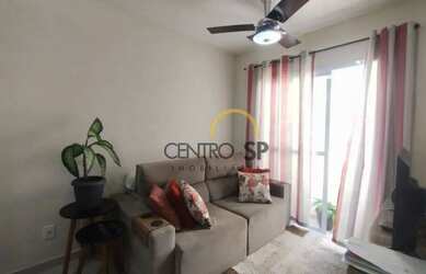 Imagem: O apartamento possui 2 Dormitórios, 1 Banheiro, 1 Vaga na garagem