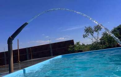 Imagem: A chácara possui 1.000m² de Área e está localizado em Indiaporã