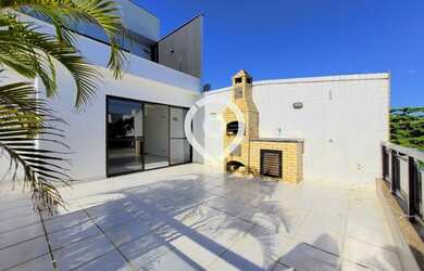 Imagem: O apartamento na cobertura possui 3 Dormitórios, 4 Banheiros