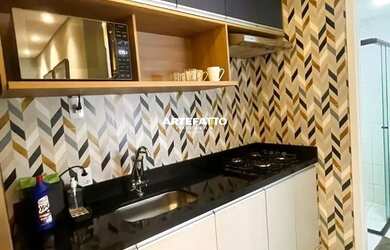 Imagem: O apartamento possui 1 Dormitório, 1 Banheiro, 35m² de Área