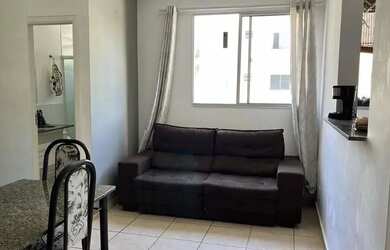 Imagem: O apartamento possui 2 Dormitórios, 1 Banheiro, 1 Vaga na garagem