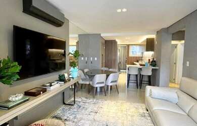 Imagem: O apartamento possui 2 Dormitórios, 2 Banheiros, 2 Vagas na