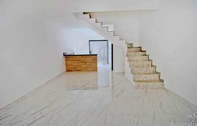 Imagem: A casa em condomínio possui 2 Dormitórios, 3 Banheiros, 1