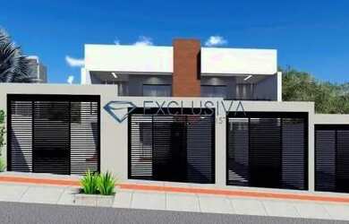 Imagem: A casa possui 3 Dormitórios, 2 Banheiros, 2 Vagas na garagem