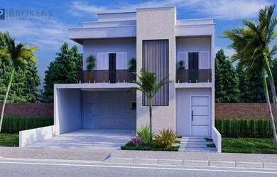 Imagem: A casa em condomínio possui 3 Dormitórios, 5 Banheiros, 4