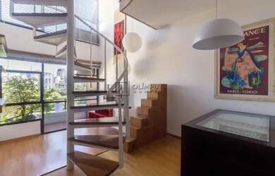 Imagem: O apartamento na cobertura possui 1 Dormitório, 1 Banheiro